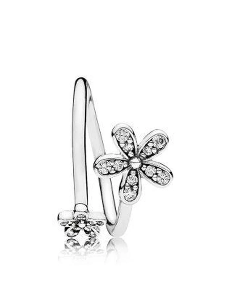 商品PANDORA|Sterling Silver Dazzling Daisies Ring,价格¥449,第2张图片详细描述