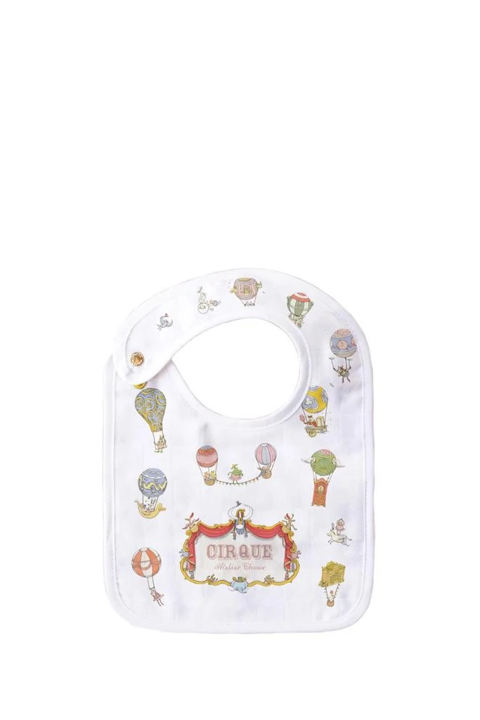 商品Atelier Choux|Atelier Choux Small Bib Circus Gold Snaps,价格¥495,第2张图片详细描述