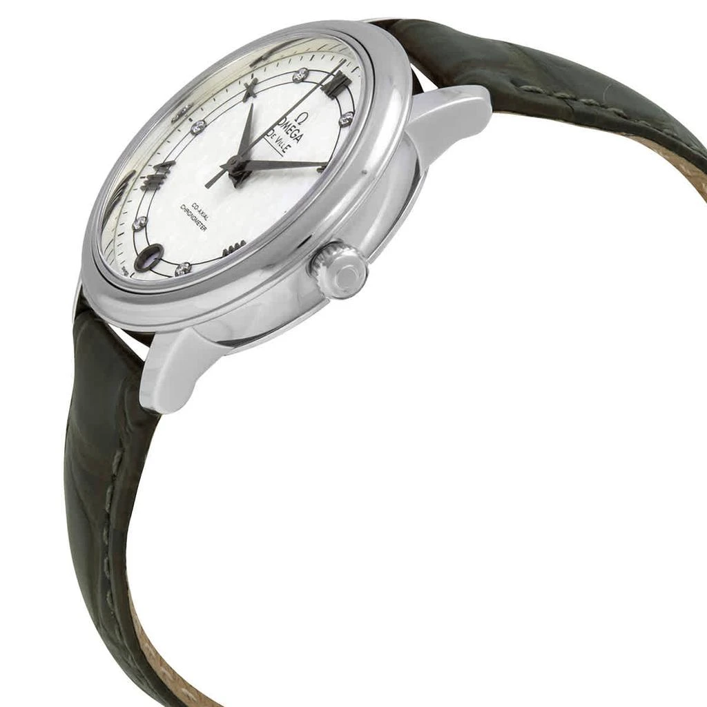 商品Omega|De Ville Automatic Chronometer Diamond Silver Dial Ladies Watch 424.13.33.20.52.002,价格¥21556,第2张图片详细描述