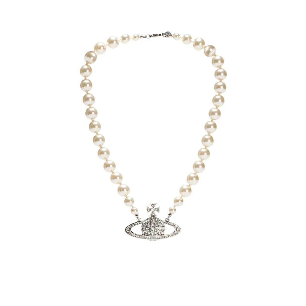 商品Vivienne Westwood|Vivienne Westwood Pearl Bas Relief Choker,价格¥1643,第1张图片