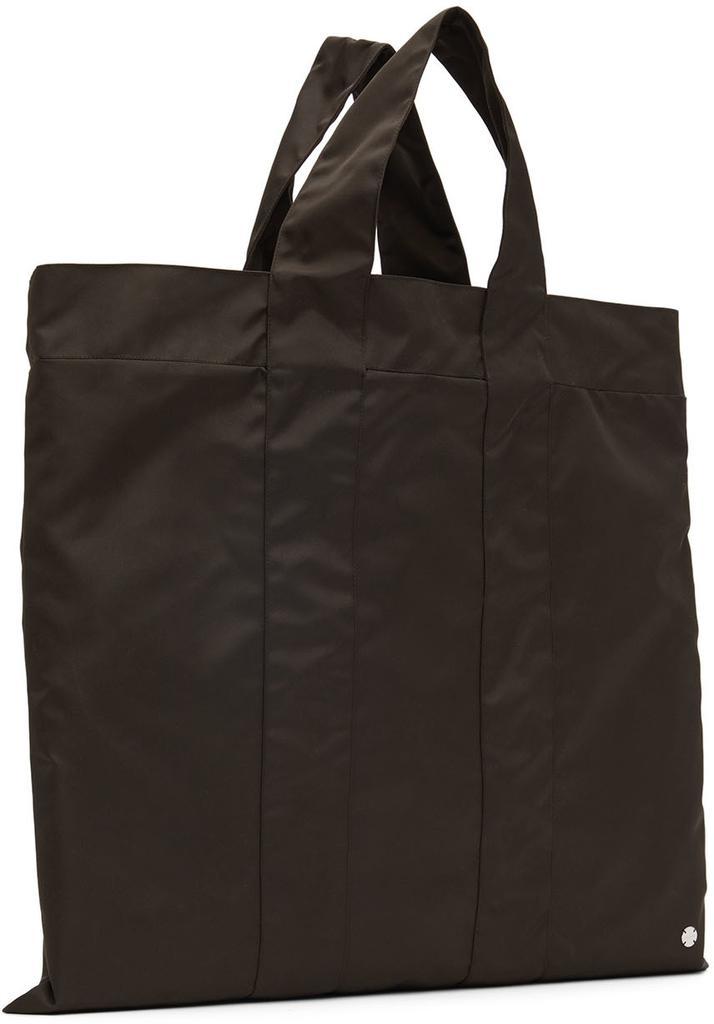 商品The Row|Brown Reversible Nylon Sam Tote,价格¥6451,第4张图片详细描述