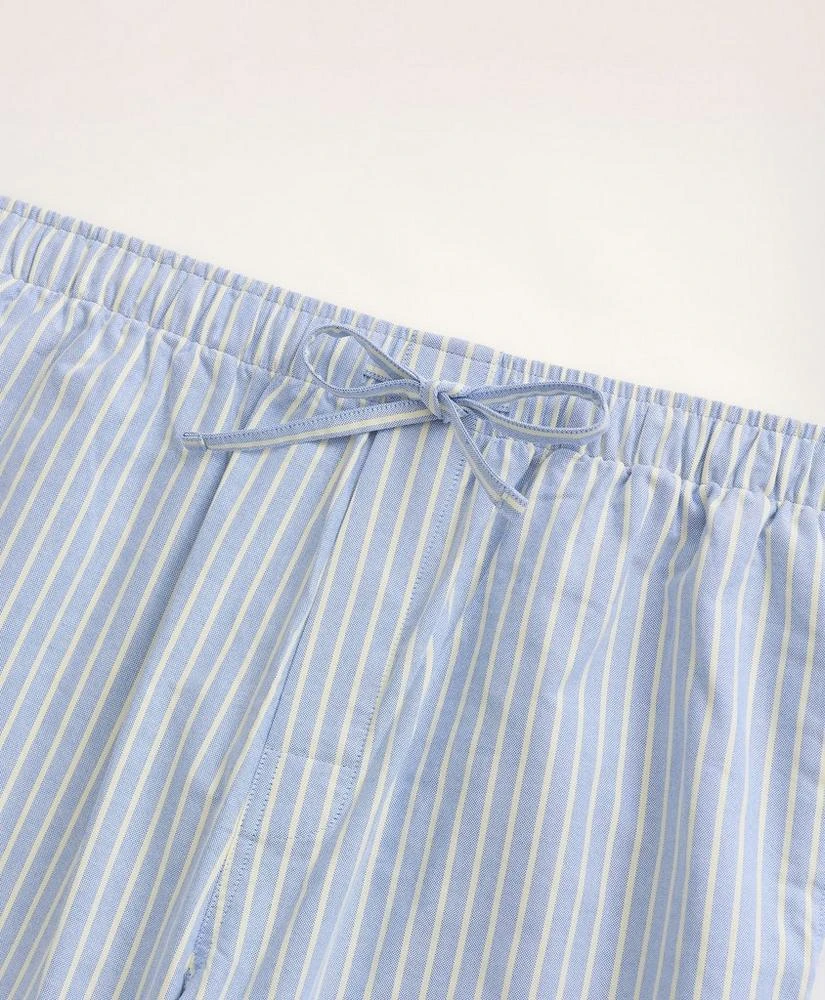 商品Brooks Brothers|Cotton Oxford Stripe Lounge Pants,价格¥165,第2张图片详细描述