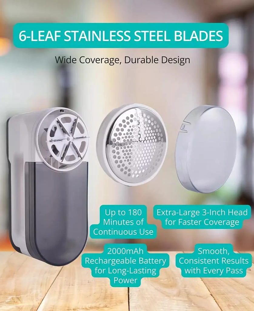 LED Turbo Fabric Shaver with LED Headlight 商品