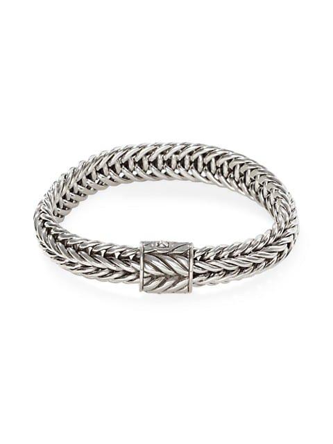 Kami Sterling Silver Chain Bracelet/12MM商品第5张图片规格展示