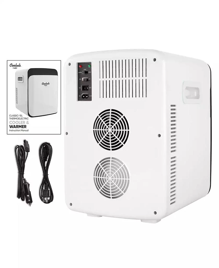 商品Cooluli|Classic-15L Compact Thermoelectric Cooler And Warmer Mini Fridge,价格¥1074,第4张图片详细描述