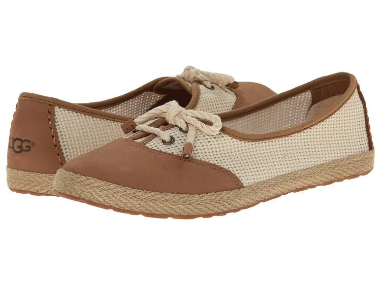 商品UGG|UGG镂空水手结牛津平底鞋,价格¥333,第1张图片