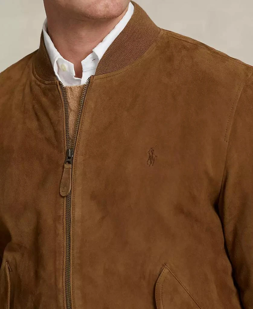 商品Ralph Lauren|Men's Suede Bomber Jacket,价格¥5968,第5张图片详细描述