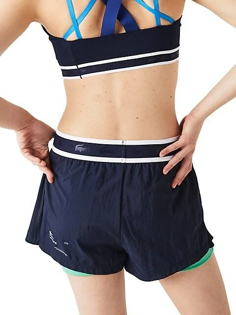 商品Lacoste|Lined Logo-Waist Shorts,价格¥127,第4张图片详细描述