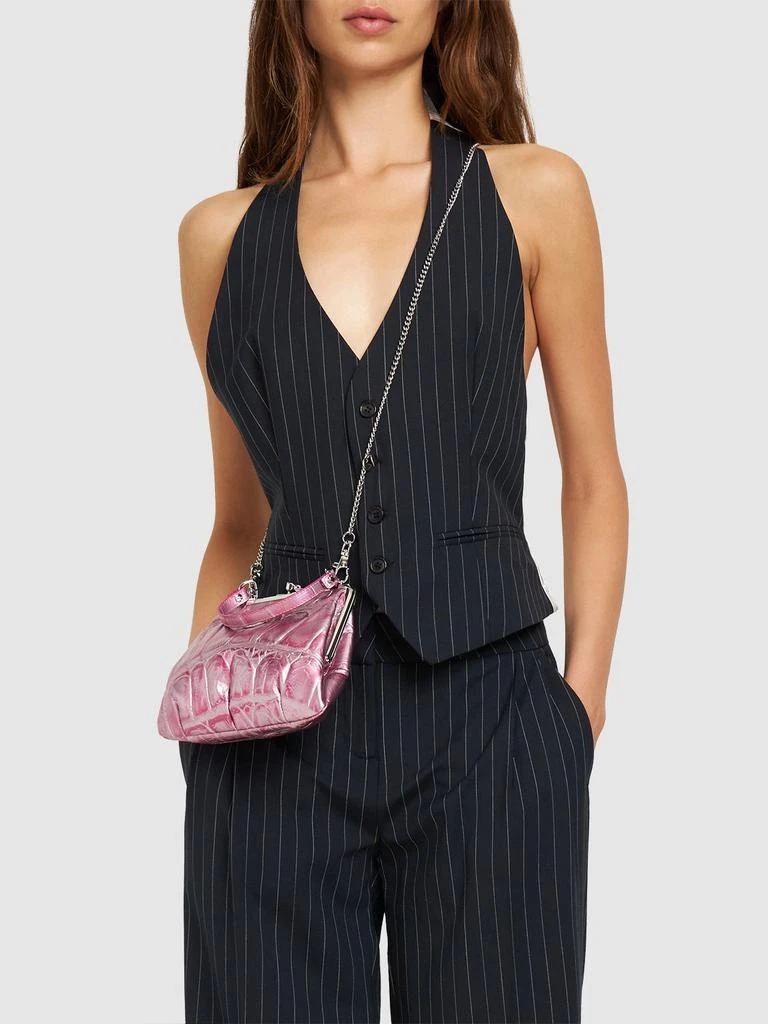 商品Vivienne Westwood|Granny Frame Leather Top Handle Bag,价格¥3179,第1张图片