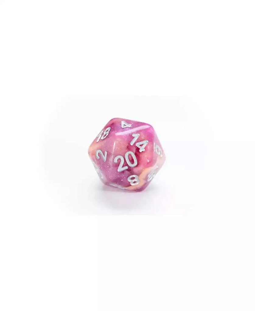 Aether Raspberry and Cream Dice Set, 8 Pieces 商品