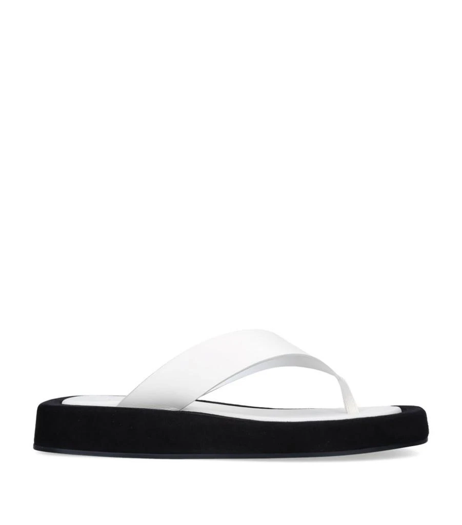 商品The Row|Leather Ginza Flip Flops,价格¥5842,第3张图片详细描述