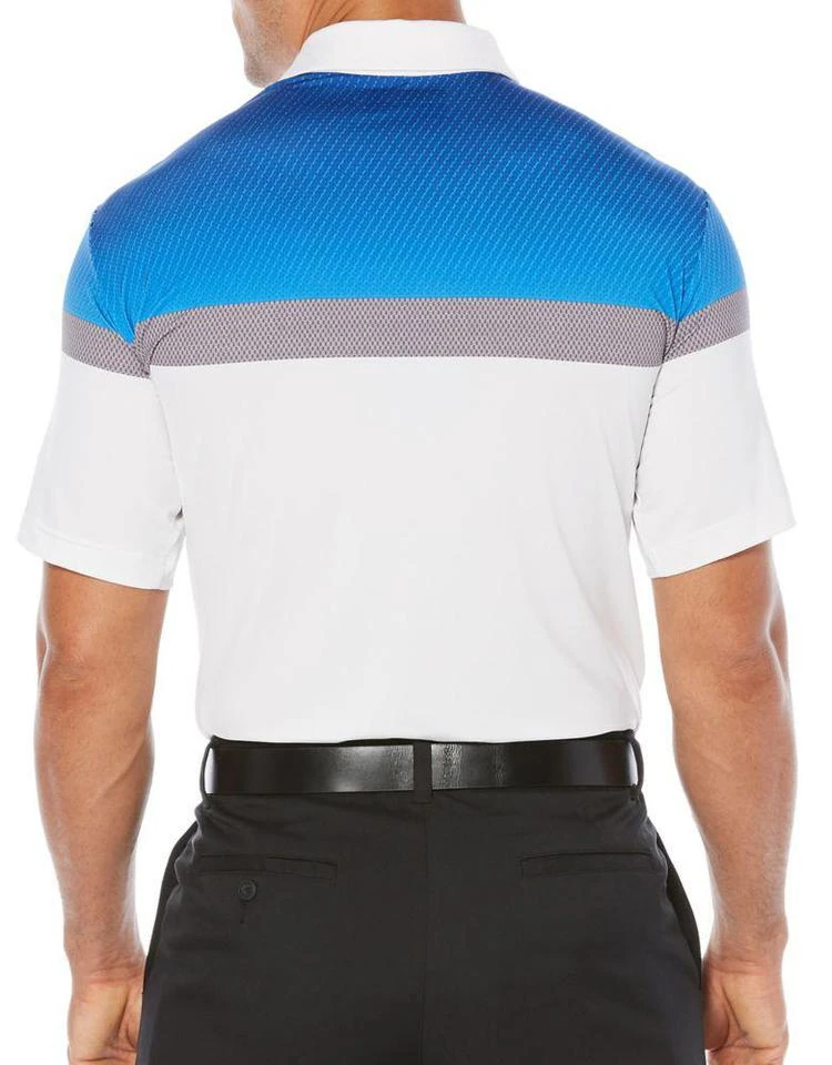 商品Callaway|Opti-Dri Heathered Colorblock Short Sleeve Polo Golf Shirt,价格¥213,第3张图片详细描述