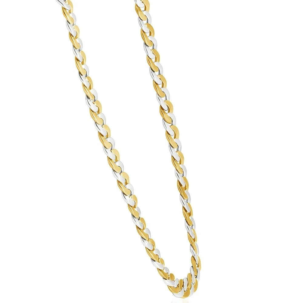 商品Pompeii3|Mens Cuban 14k Gold (72gram) or Platinum (115gram) 7.5mm Link Chain Necklace 22",价格¥40320,第3张图片详细描述