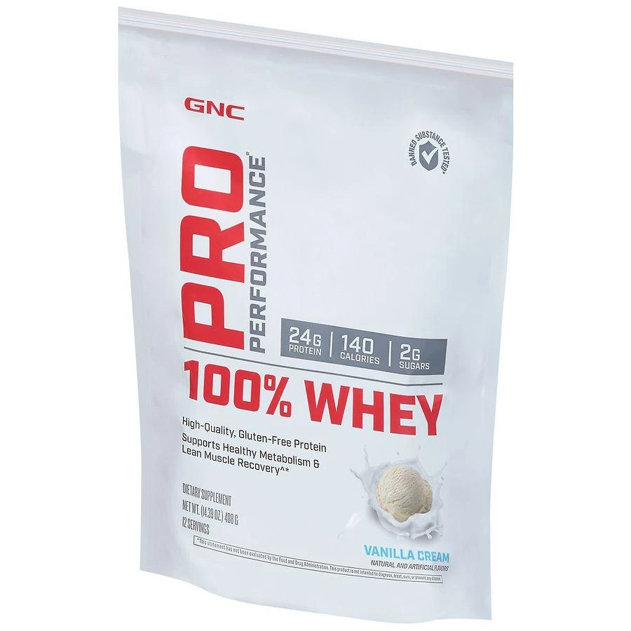商品GNC Pro Performance|100% Whey Vanilla Cream,价格¥183,第3张图片详细描述