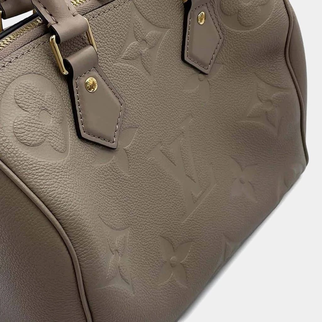 商品[二手商品] Louis Vuitton|Louis Vuitton Tourterelle Monogram Empreinte Leather Speedy Bandouliere 25 Satchel Bag,价格¥21232,第5张图片详细描述