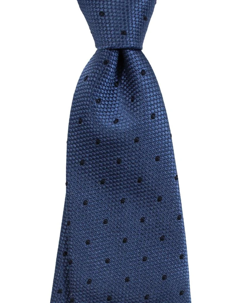 商品 Brunello Cucinelli Dotted Midnight Blue Men's Tie 图