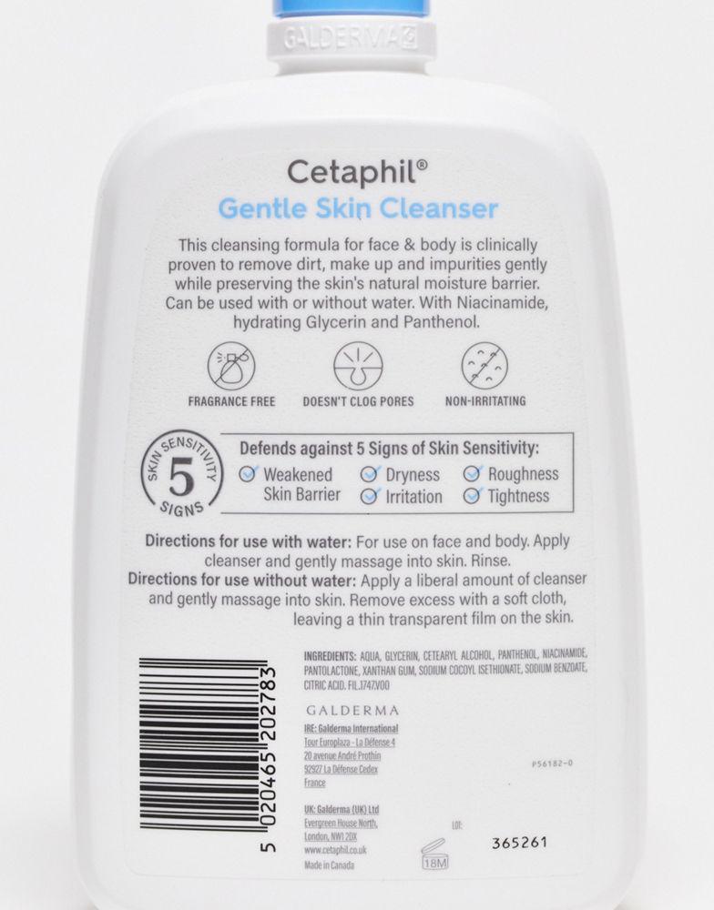 Cetaphil Gentle Skin Cleanser Wash 1L商品第2张图片规格展示