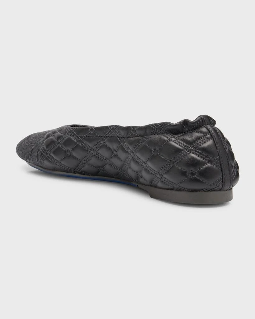 商品Burberry|Sadler Quilted Lambskin Ballerina Flats,价格¥6037,第5张图片详细描述