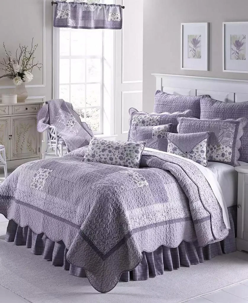 商品Macy's|Lavender Rose 2-Pc. Quilt Set,价格¥341,第1张图片