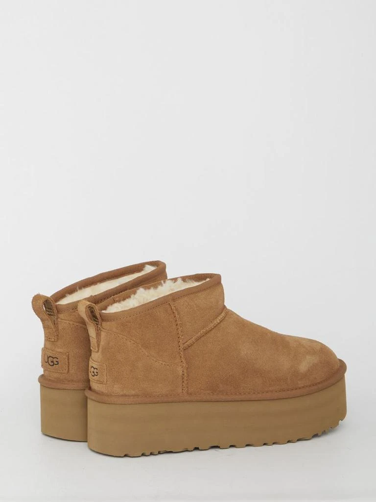 商品UGG|UGG Classic Ultra Mini Platform in Brown,价格¥1558,第3张图片详细描述