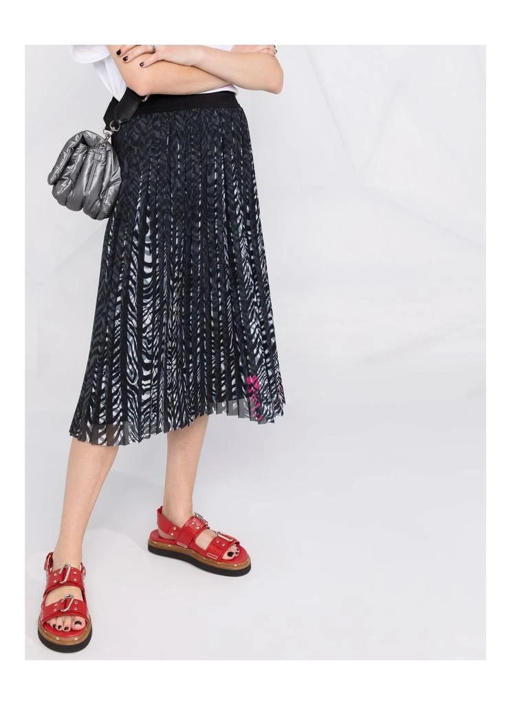 商品Karl Lagerfeld Paris|zebra printed pleated skirt,价格¥959,第5张图片详细描述