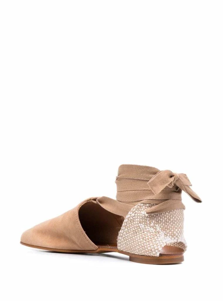 商品CASTAÑER|Castañer Sandali Espadrillas In Pelle Beige,价格¥1484,第3张图片详细描述