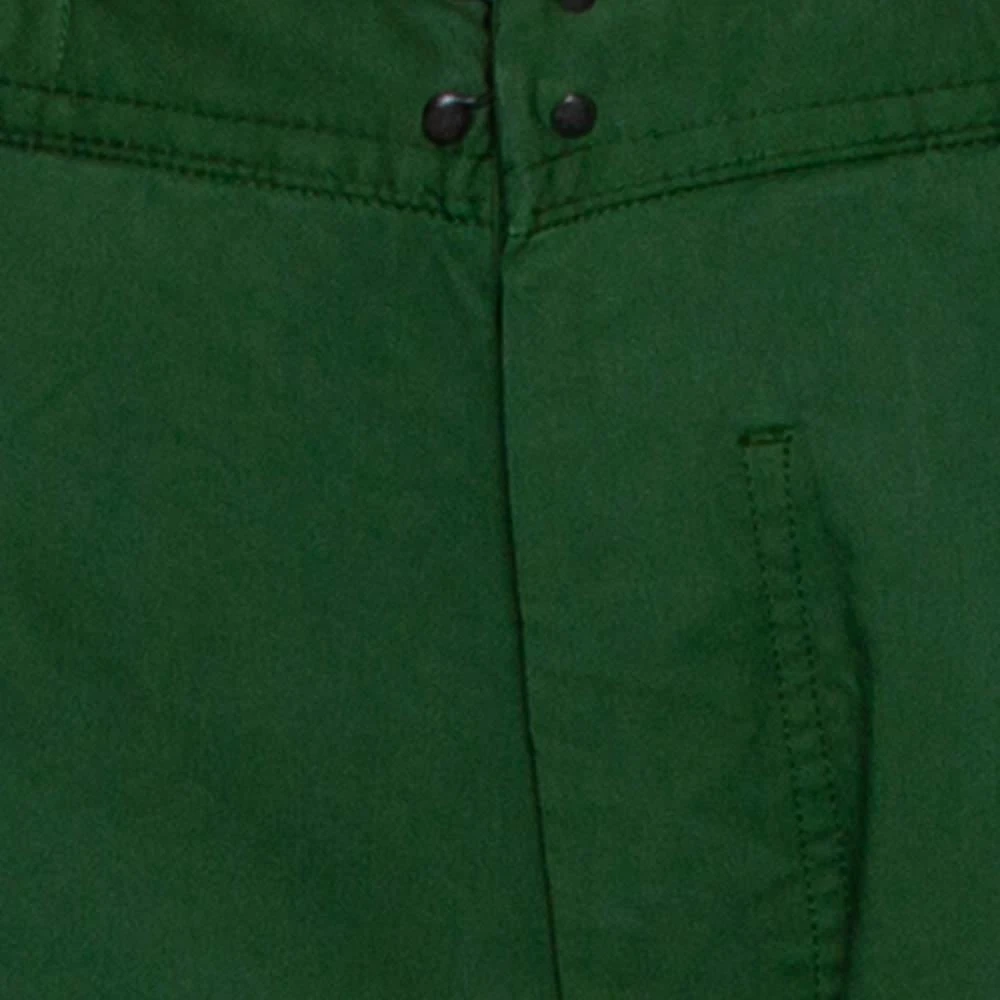 商品[二手商品] Stone Island|Stone Island Green Stretch Cotton Regular Fit Trousers L,价格¥813,第4张图片详细描述