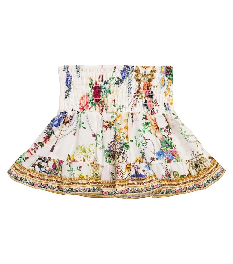 商品Camilla|Floral cotton jersey skirt,价格¥892,第4张图片详细描述