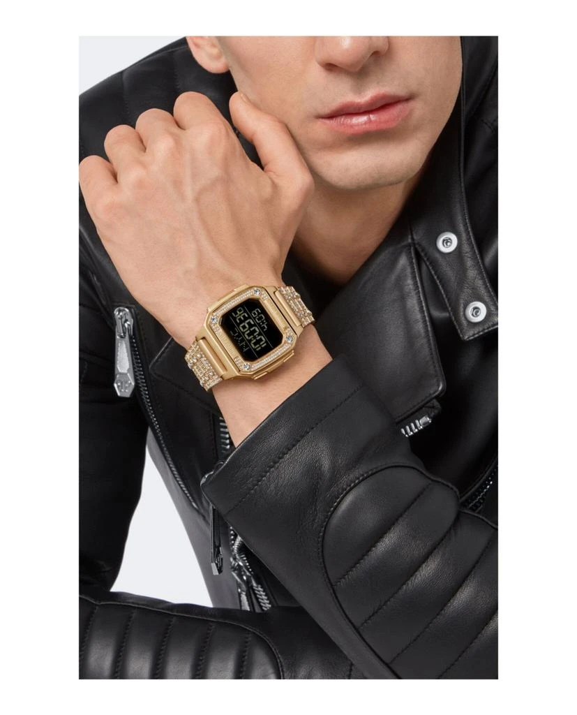 商品Philipp Plein|Hyper $hock Crystal Digital Watch,价格¥1045,第4张图片详细描述