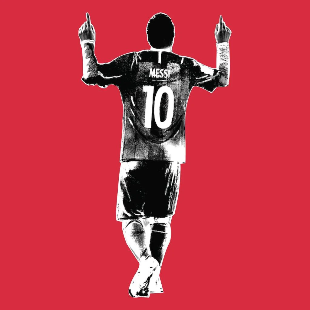 Messi Silhouette Kid's T-Shirt 商品