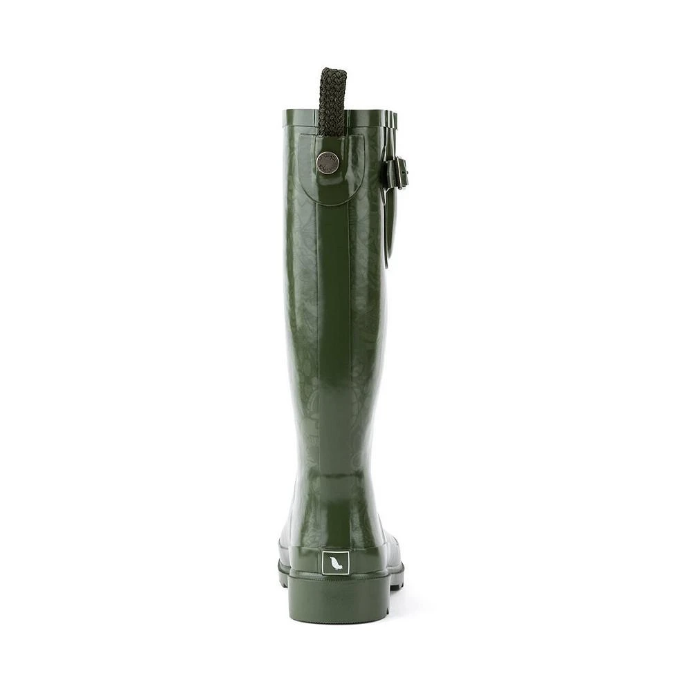 商品Sakroots|Women's Rhythm Rubber Tall Rain Boot,价格¥438,第3张图片详细描述