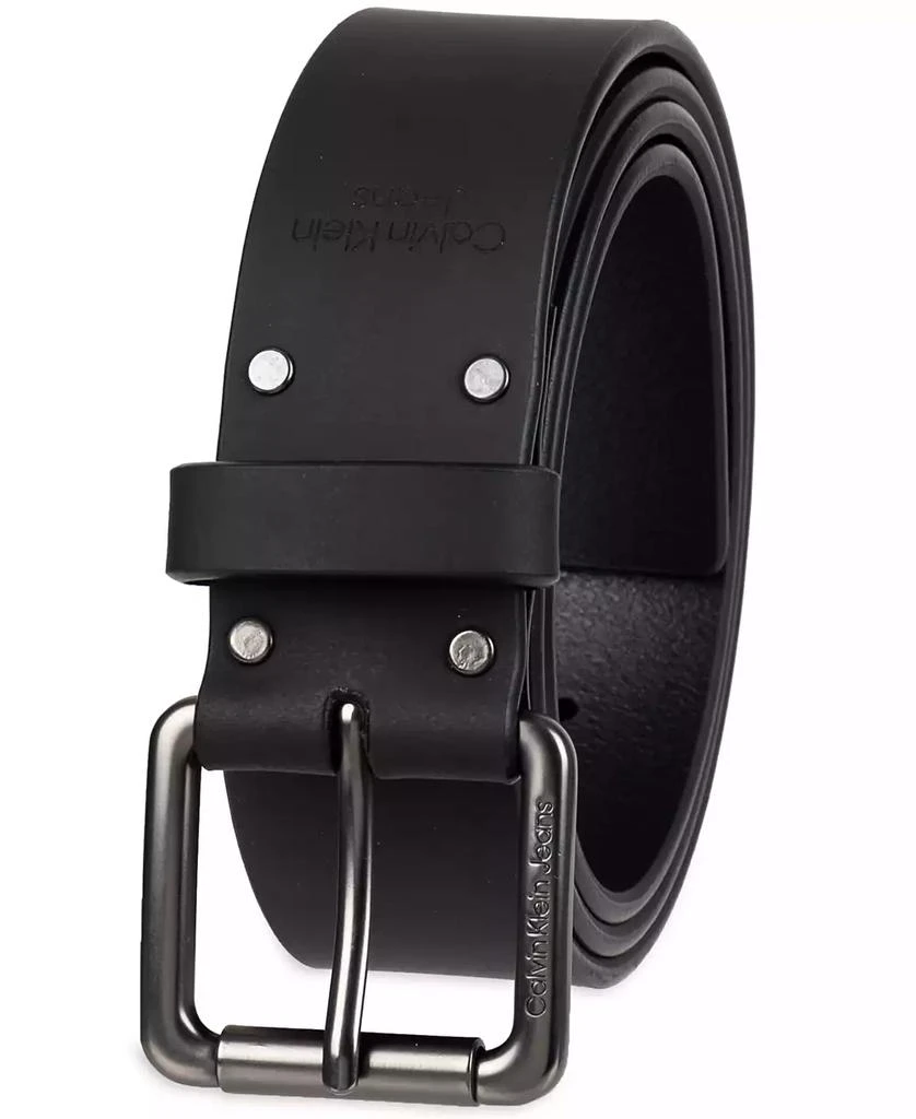 商品Calvin Klein|Men's Roller Buckle Belt,价格¥391,第3张图片详细描述