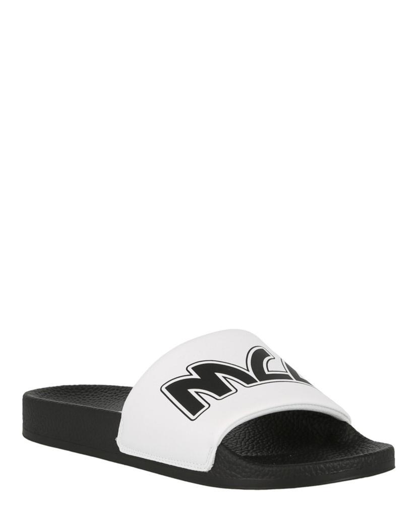 商品Alexander McQueen|Logo Rubber Pool Slides,价格¥709,第4张图片详细描述