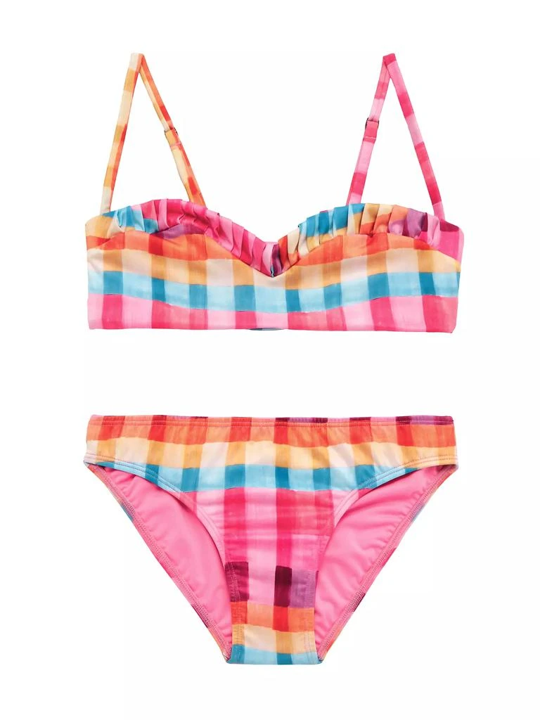 商品Little Peixoto|Little Girl's & Girl's Big Kid Emmy Bikini Set,价格¥293,第1张图片