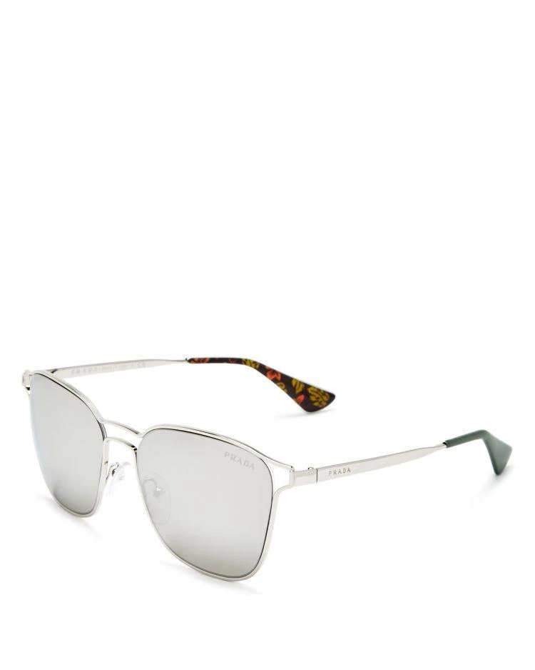 商品Prada|镜面方形太阳镜, 56mm,价格¥2961,第2张图片详细描述