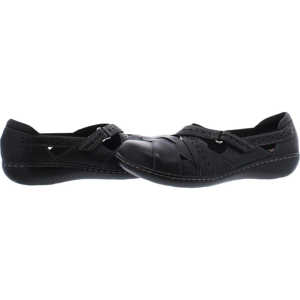 商品Clarks|Clarks Women's Ashland Spin Q Leather Ortholite Slip On Casual Loafer,价格¥160,第5张图片详细描述