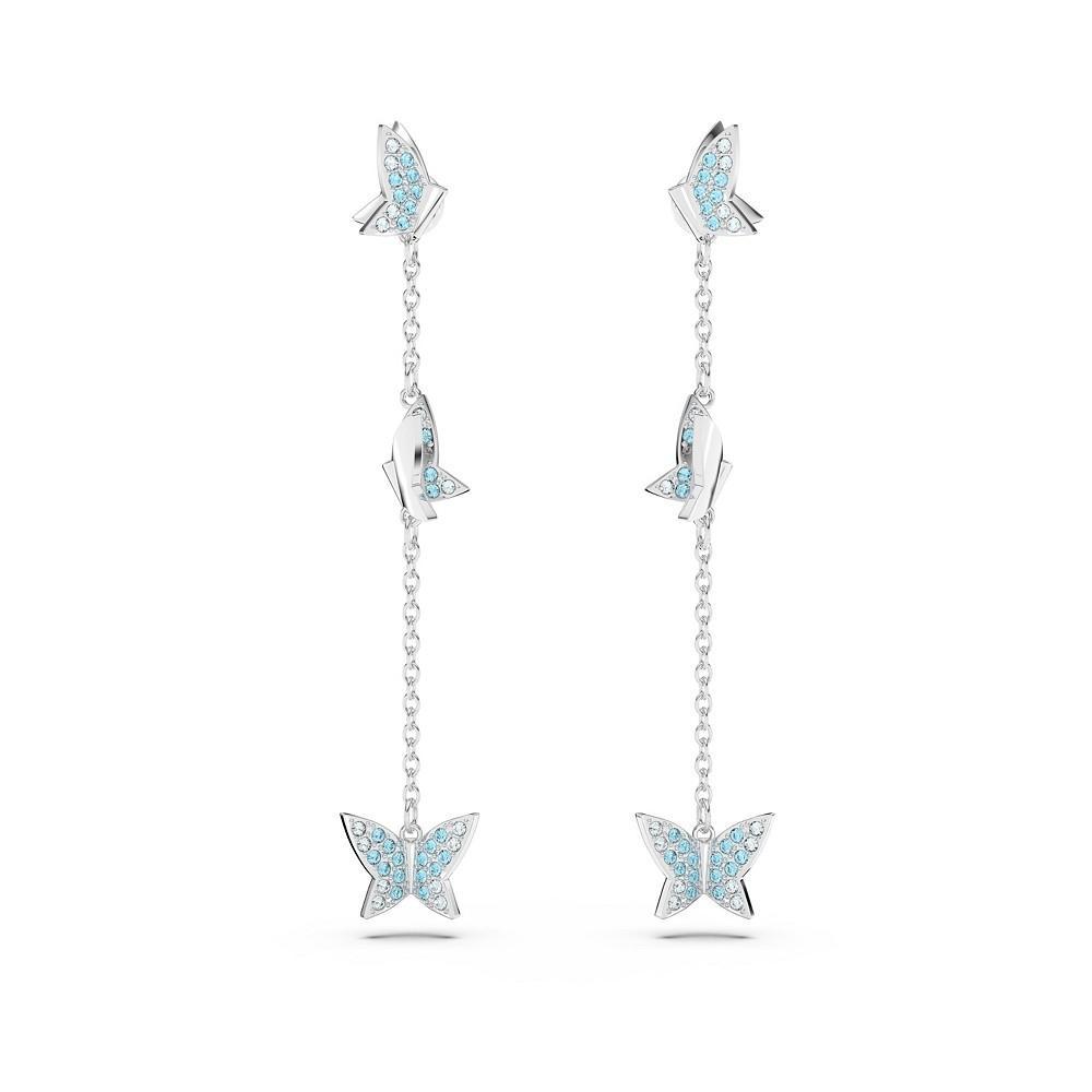 商品Swarovski|Crystal Butterfly Lilia Drop Earrings,价格¥823,第1张图片