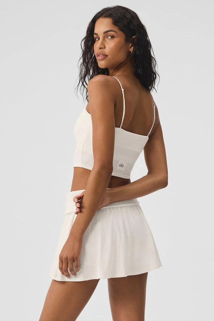 商品Alo|Doubles Only Bra Tank - Ivory,价格¥640,第3张图片详细描述