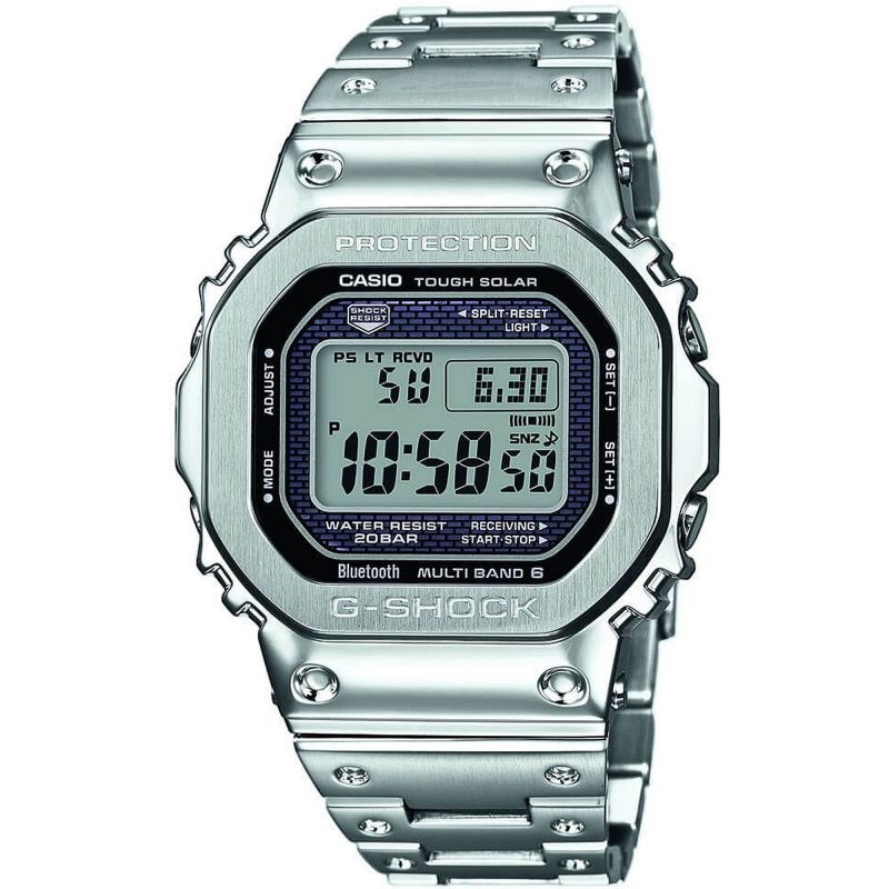 Mens Casio G-Shock Full Metal Bluetooth Watch GMW-B5000D-1ER 卡西欧手表商品第1张图片规格展示