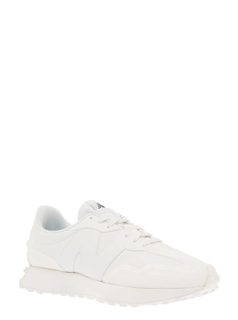 商品New Balance|327 White Low-top Sneakers With Tonal Logo And Trail-inspired Lug Outsole Man,价格¥1408,第2张图片详细描述