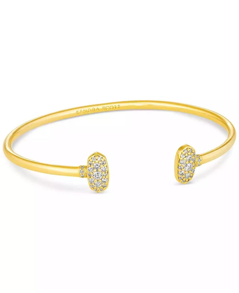 商品Kendra Scott|Gold-Tone Crystal Grayson Cuff Bracelet,价格¥483,第1张图片