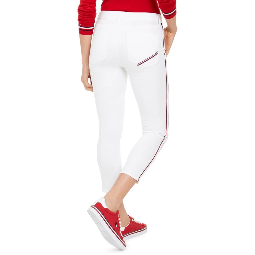 商品Tommy Hilfiger|Tommy Hilfiger Womens Tribeca Striped Skinny Ankle Jeans,价格¥214,第2张图片详细描述