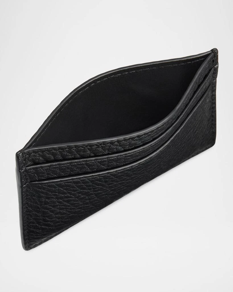 商品Tom Ford|Men's Leather Elongated T Line Card Holder,价格¥2985,第3张图片详细描述