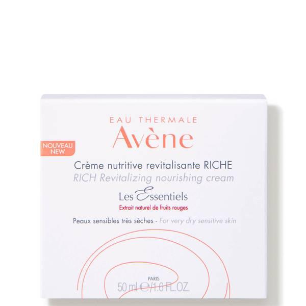 Avène Les Essentiels Rich Revitalizing Nourishing Cream Moisturiser for Dry, Sensitive Skin 50ml商品第1张图片规格展示