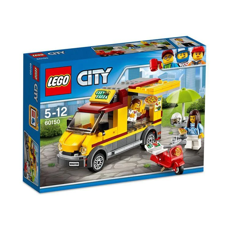 商品LEGO|City 249-Pc. Great Vehicles Pizza Van Set,价格¥150,第2张图片详细描述