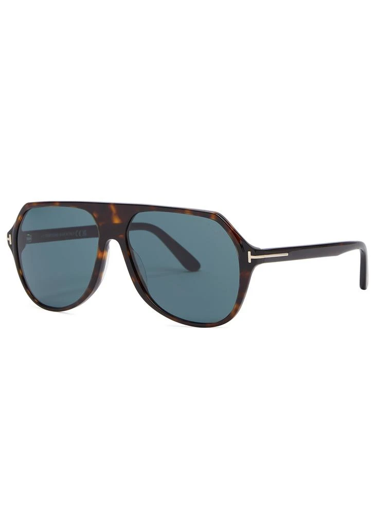 商品Tom Ford|Hayes tortoiseshell D-frame sunglasses,价格¥1681,第1张图片