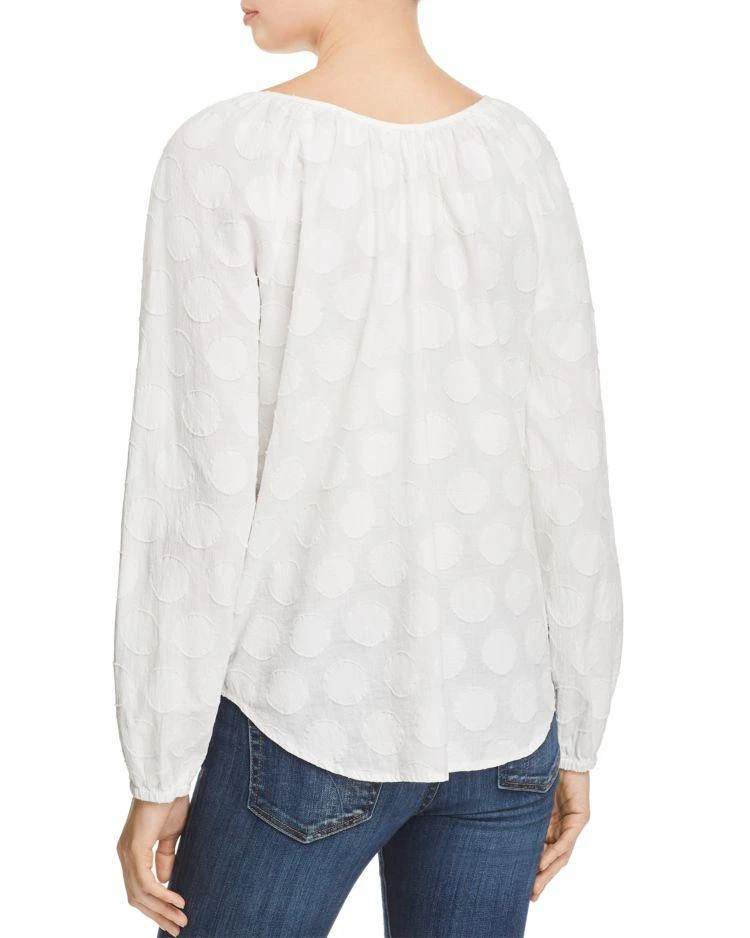 商品4OUR DREAMERS|Dot Print Peasant Top,价格¥234,第2张图片详细描述