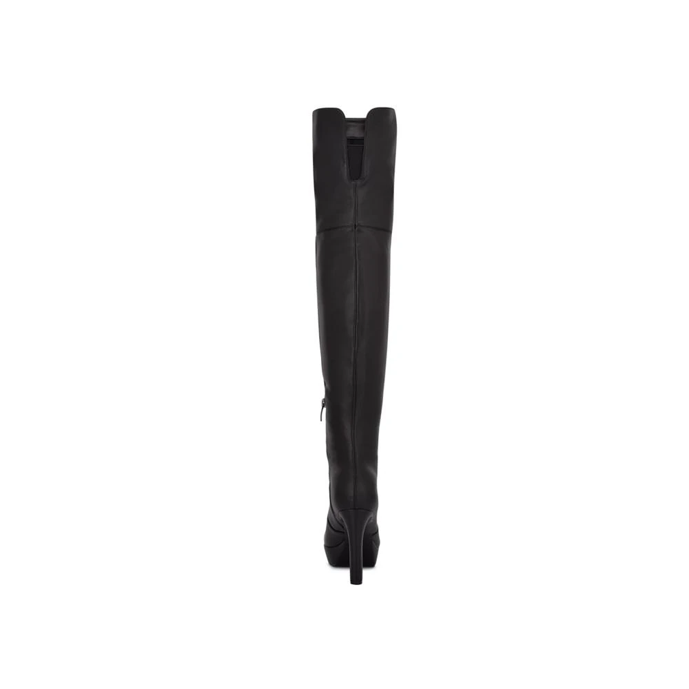 商品Nine West|Women's Gotcha Over The Knee Platform Boots,价格¥672,第3张图片详细描述