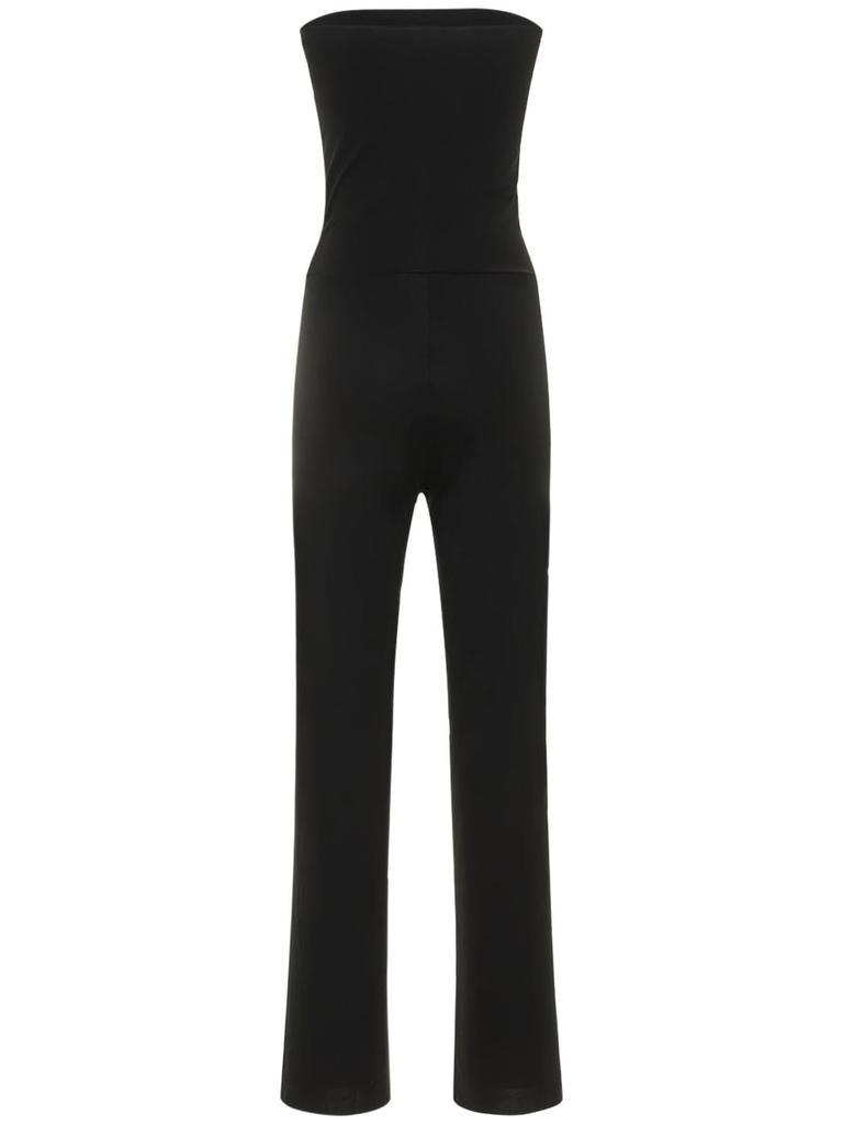商品Wolford|Aurora Pure Cut Stretch Jersey Jumpsuit,价格¥3159,第7张图片详细描述
