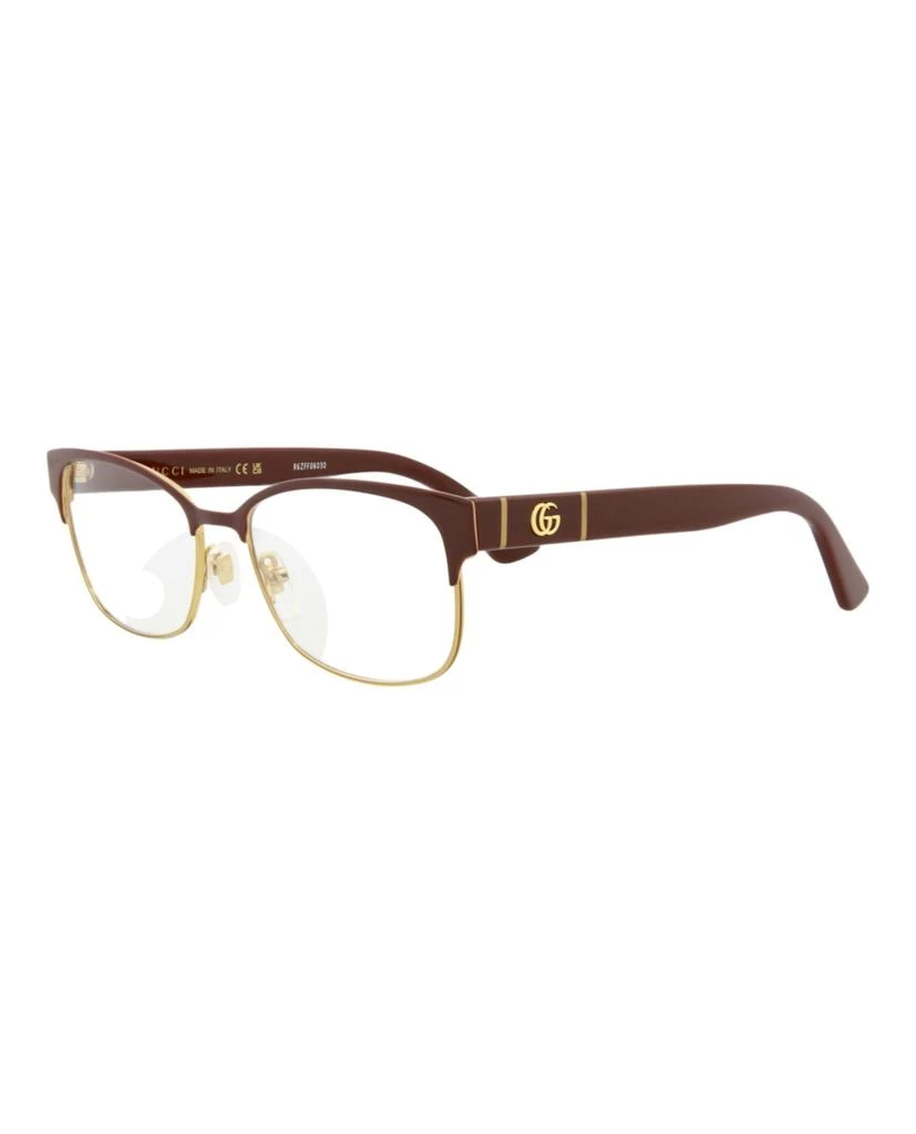 商品Gucci|Square-Frame Metal Optical Frames,价格¥904,第2张图片详细描述